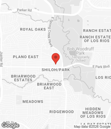 Map of Krispy Krunchy Chicken - 3509 E Park Blvd, Ste 160, Plano, TX, 75074, US